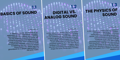 1. What is Sound